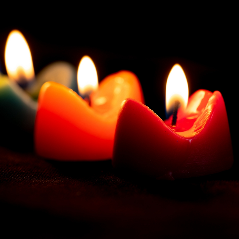 Rainbow Burning Love  Candles HH10 Burning Love Anus IR3